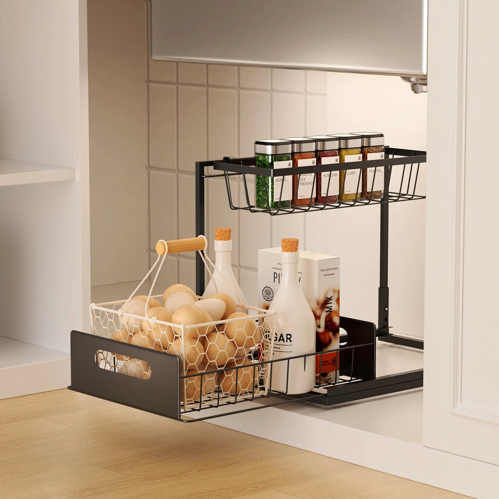 Two-Tier Under-Sink Organizer