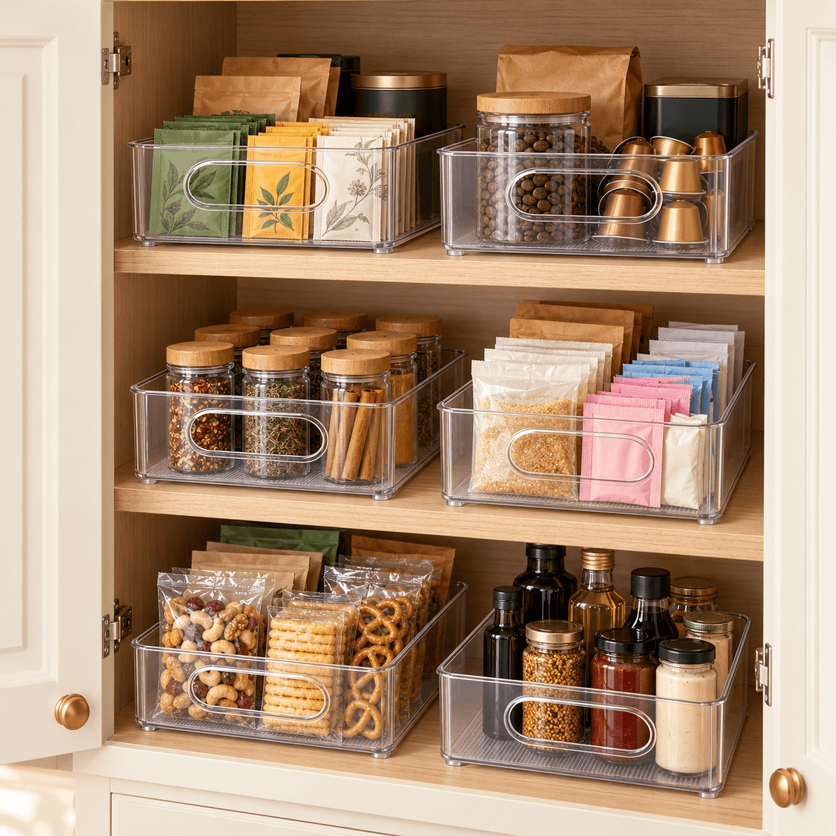 ClearSpace Organizer Set — 6 Pieces