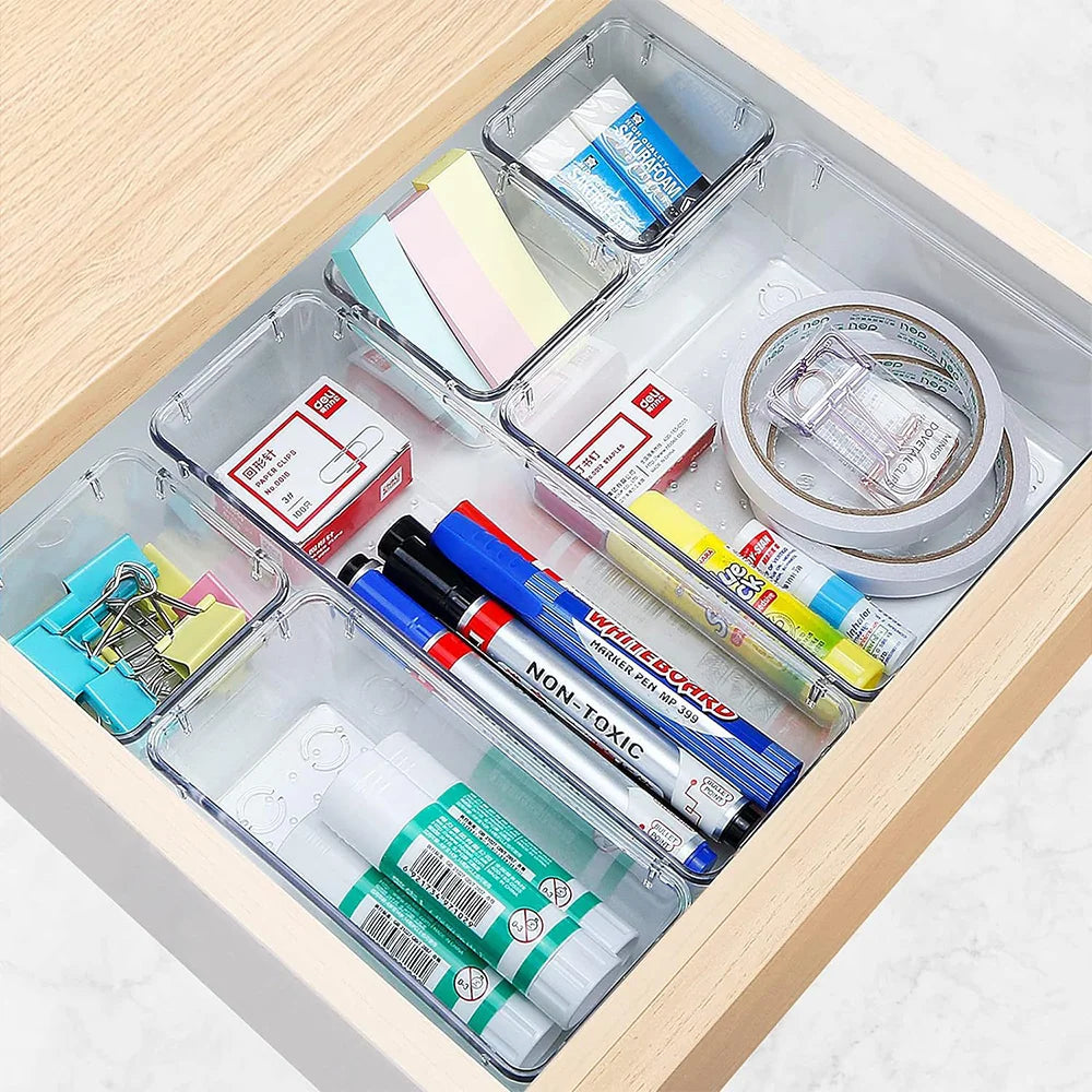 ClearSpace Drawer Organizer Set — 25 Pieces