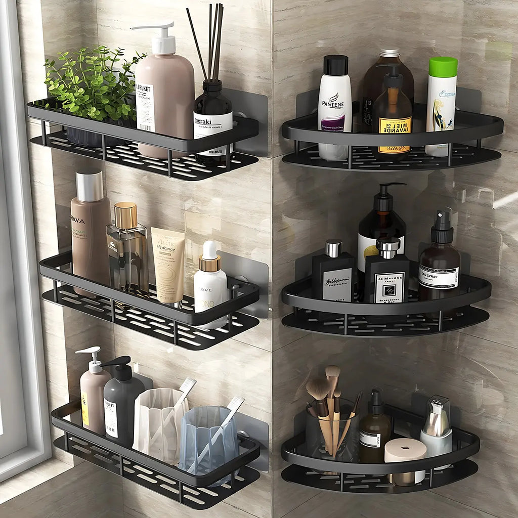 Wall-Mounted Bathroom Shelf