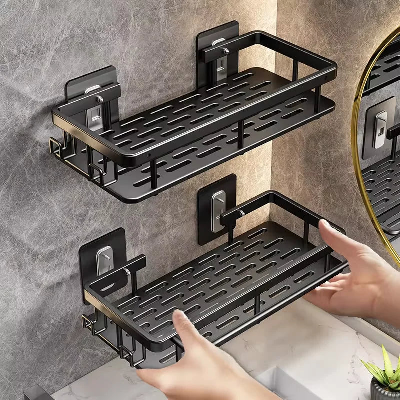 Wall-Mounted Bathroom Shelf