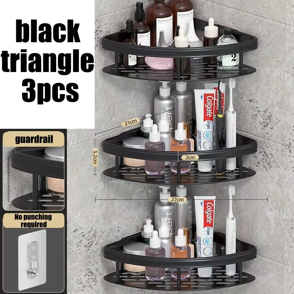Wall-Mounted Bathroom Shelf