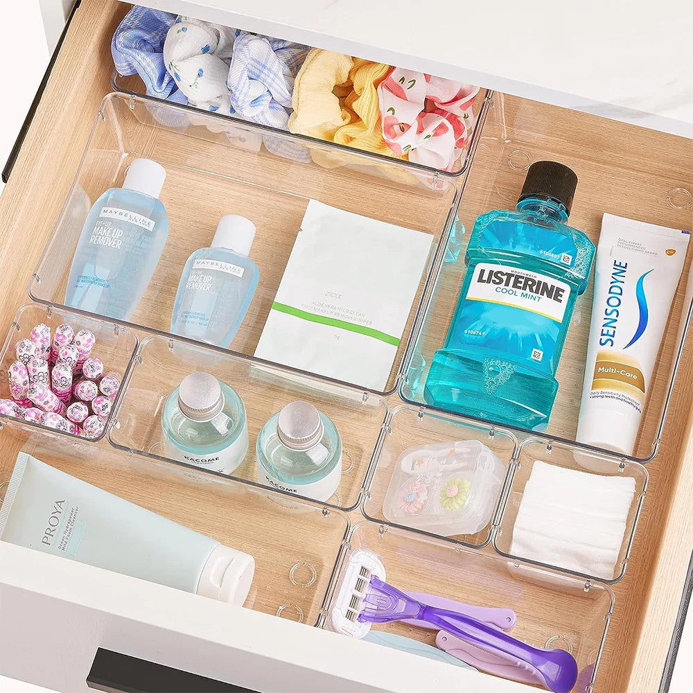 ClearSpace Drawer Organizer Set — 25 Pieces