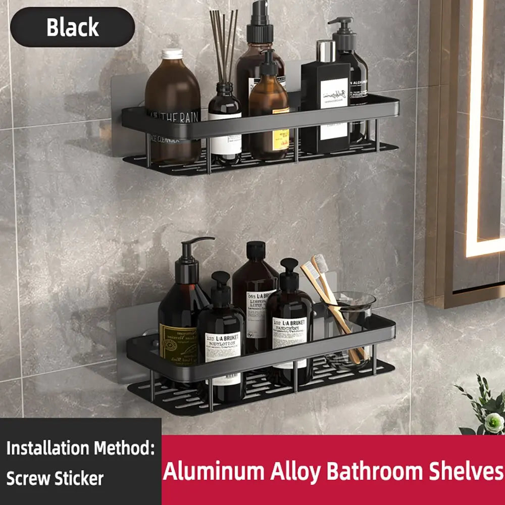 Wall-Mounted Bathroom Shelf
